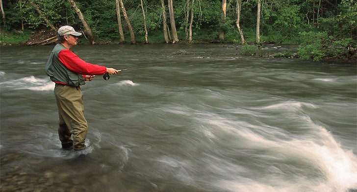 The Joys of Fishing in Montana by Jean-Pierre Denard
