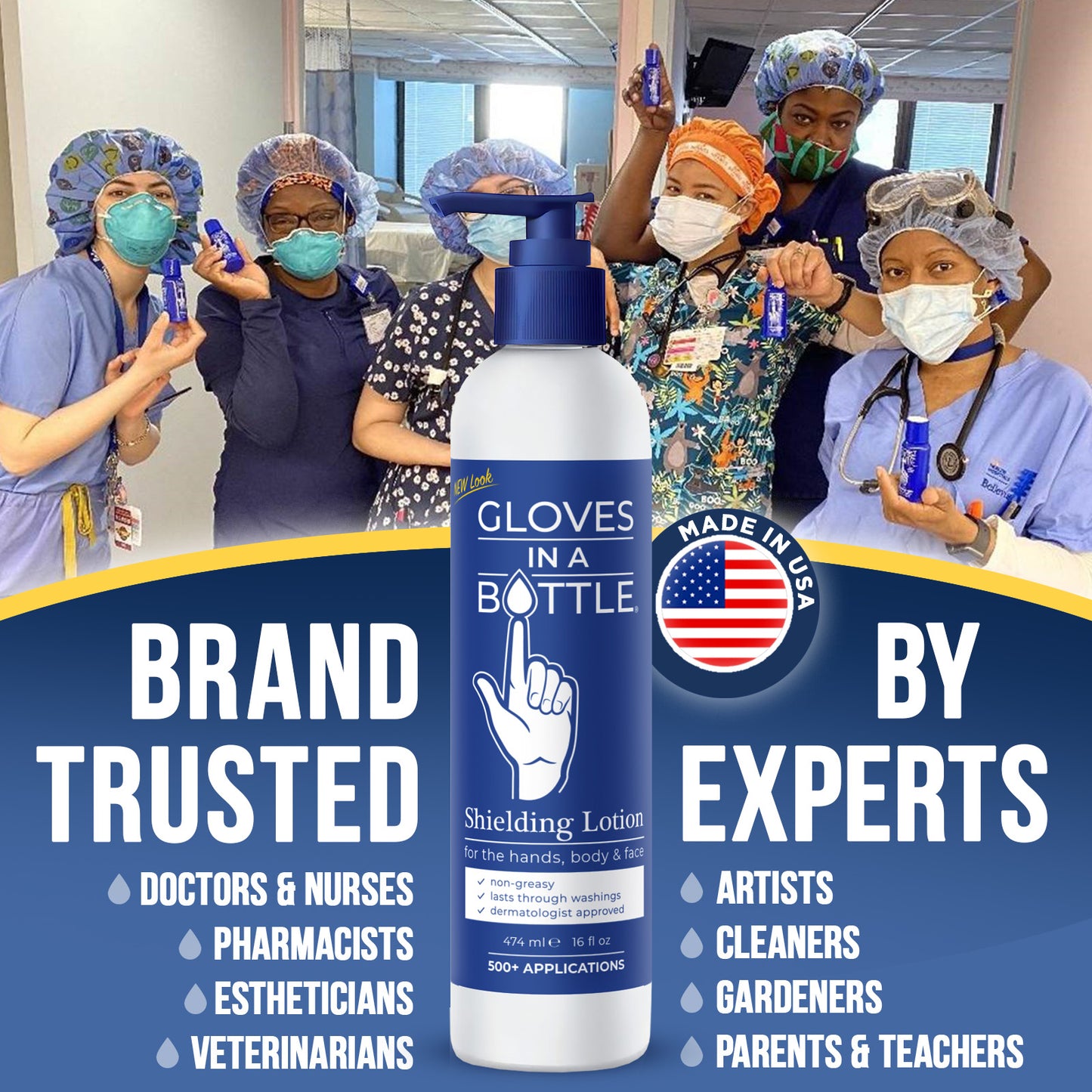 Gloves In A Bottle Shielding Lotion 16 Oz Bottle