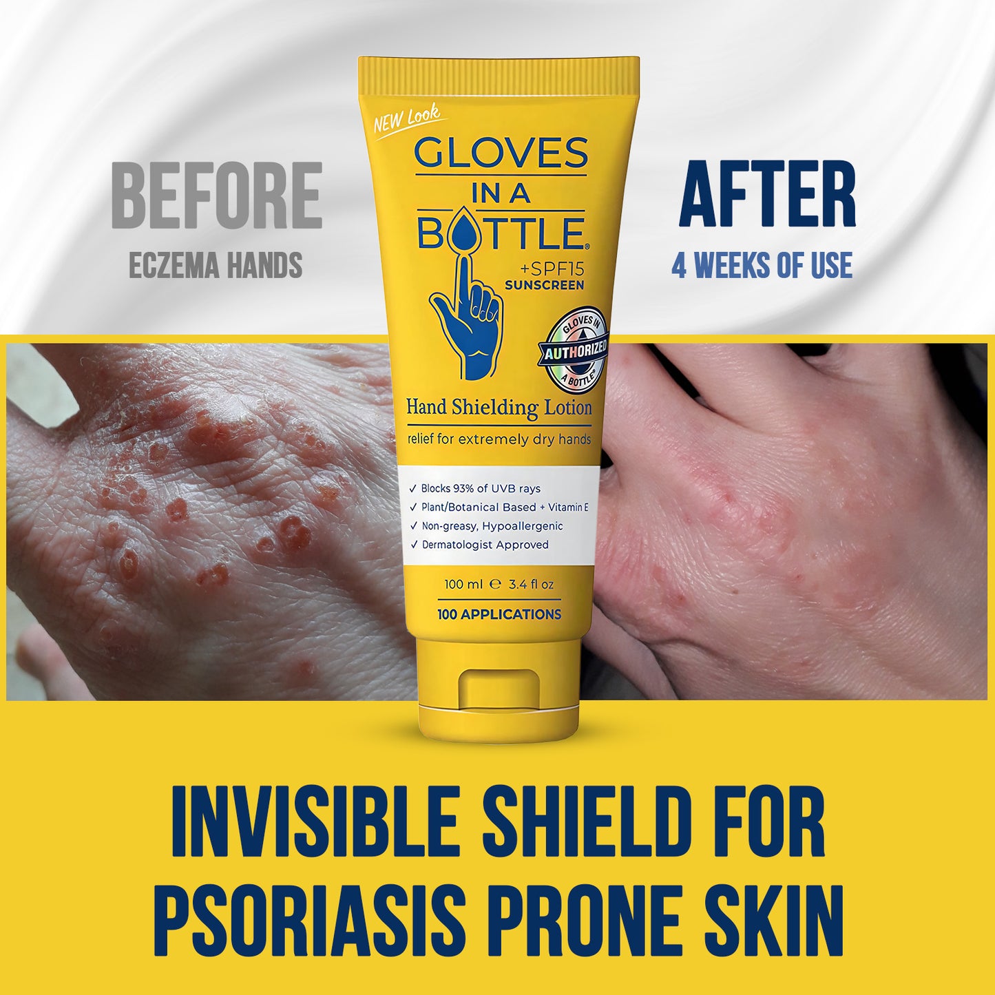 Gloves In A Bottle Hand Shielding Lotion with SPF, 2 pack