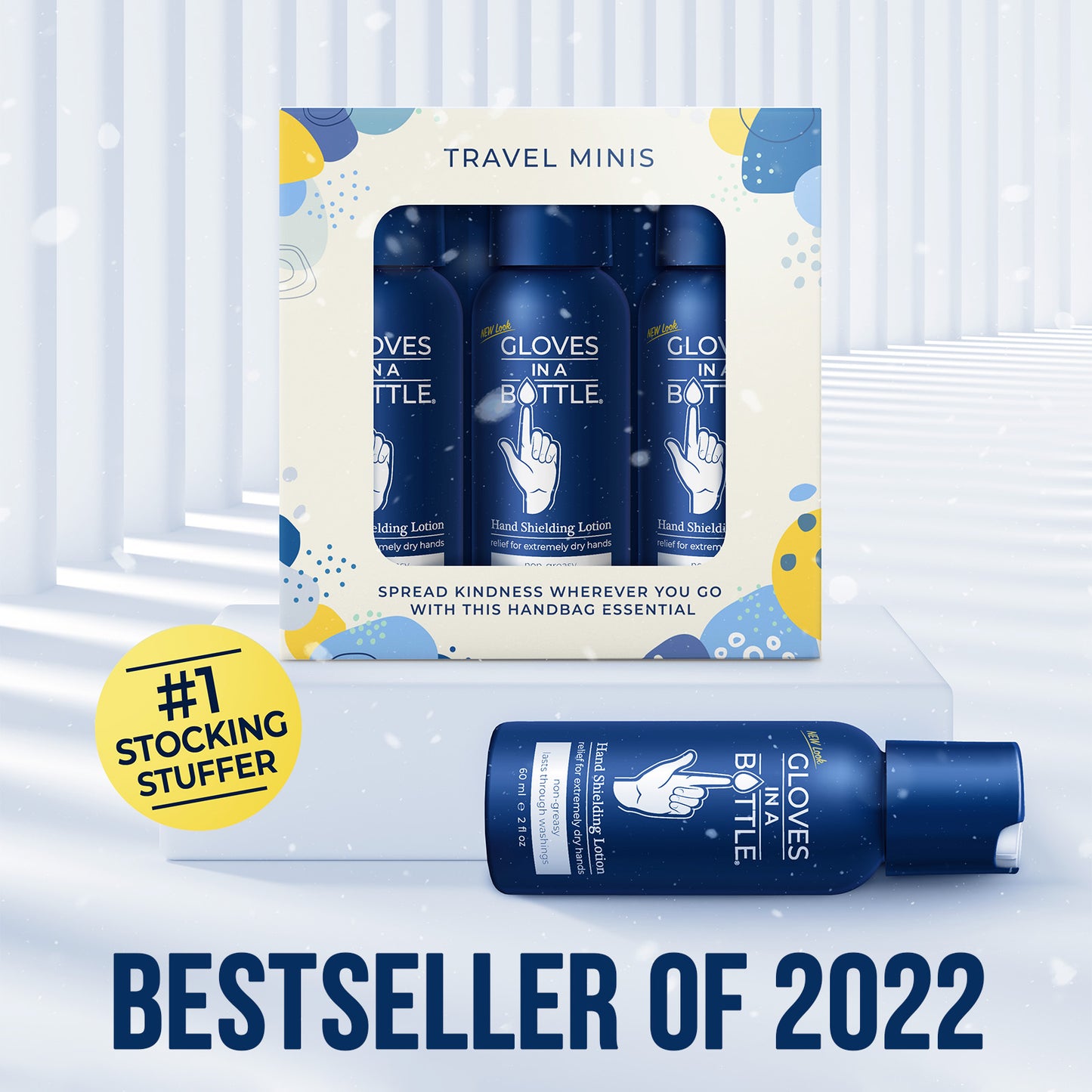 Gloves In A Bottle "Travel Minis"  - 3x2oz Gift Pack (6 Sets)