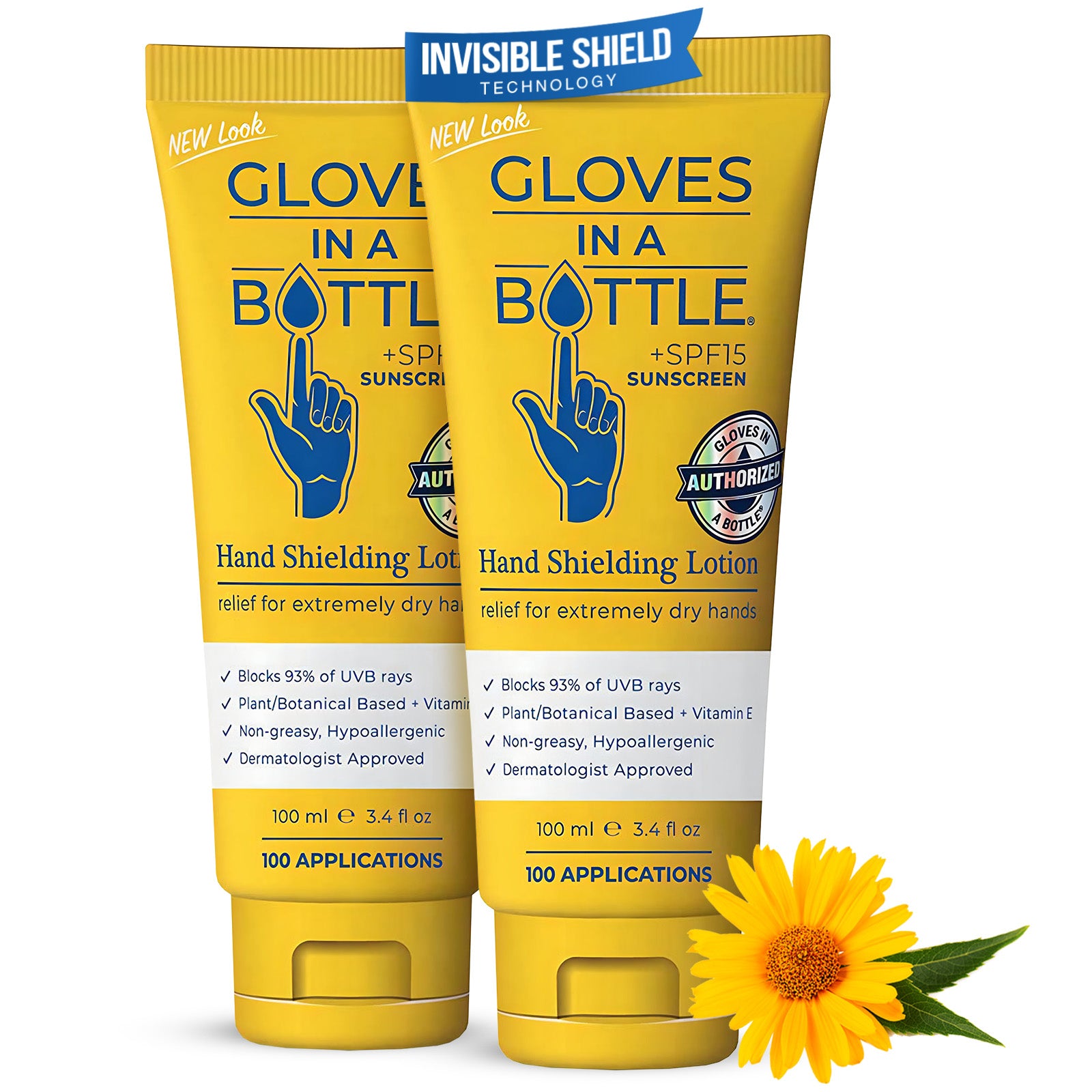 Gloves In A Bottle Hand Shielding Lotion with SPF, 2 pack