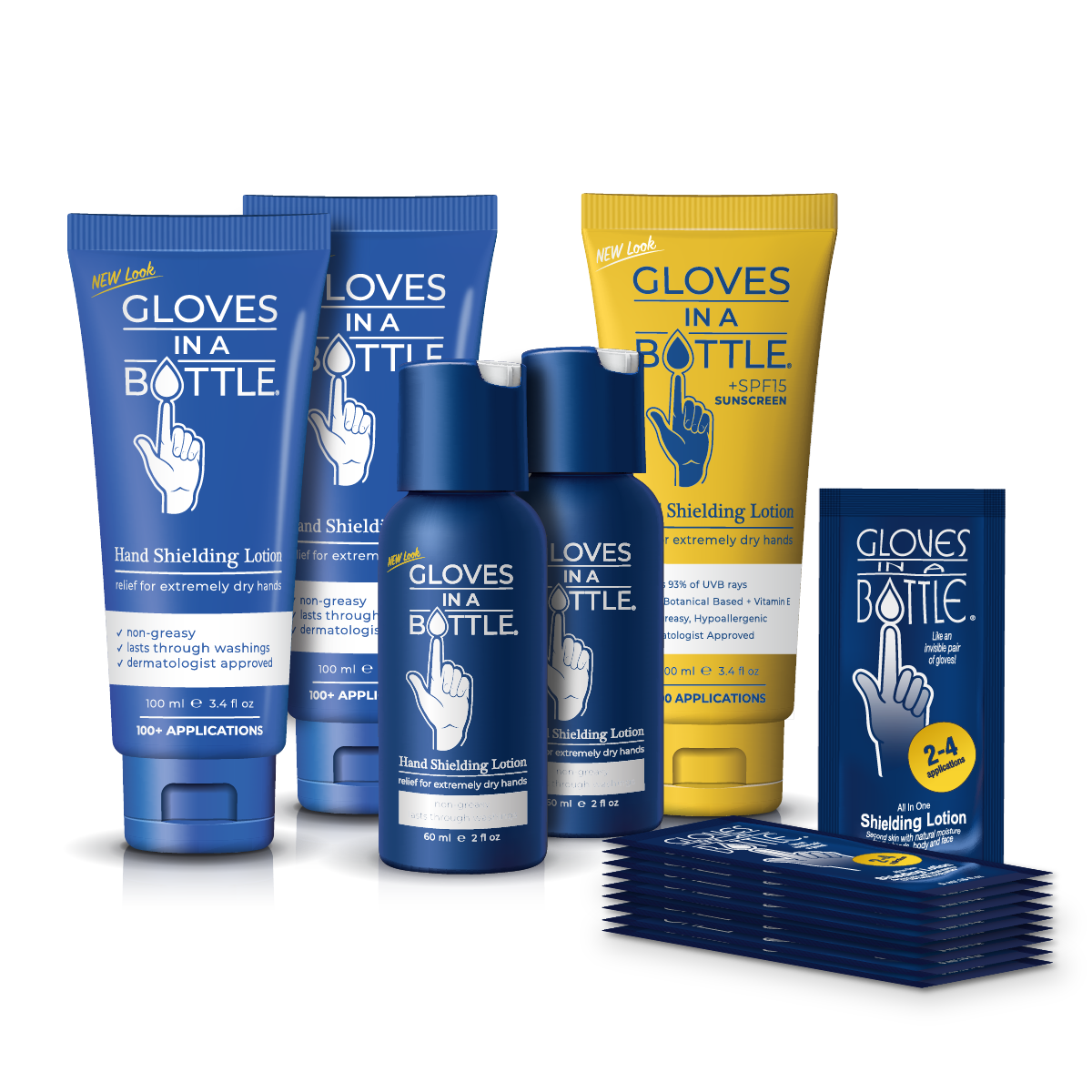 Hand Shielding Lotion Gift Sets Gloves In A Bottle Gloves In A Bottle