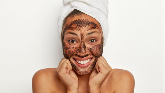over exfoliated skin