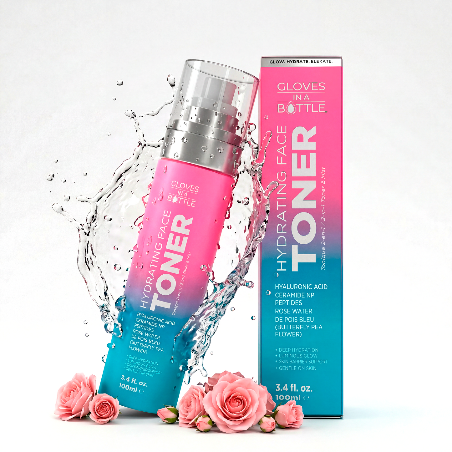 HYDRATING FACE TONER / 2-IN-1 TONER & MIST