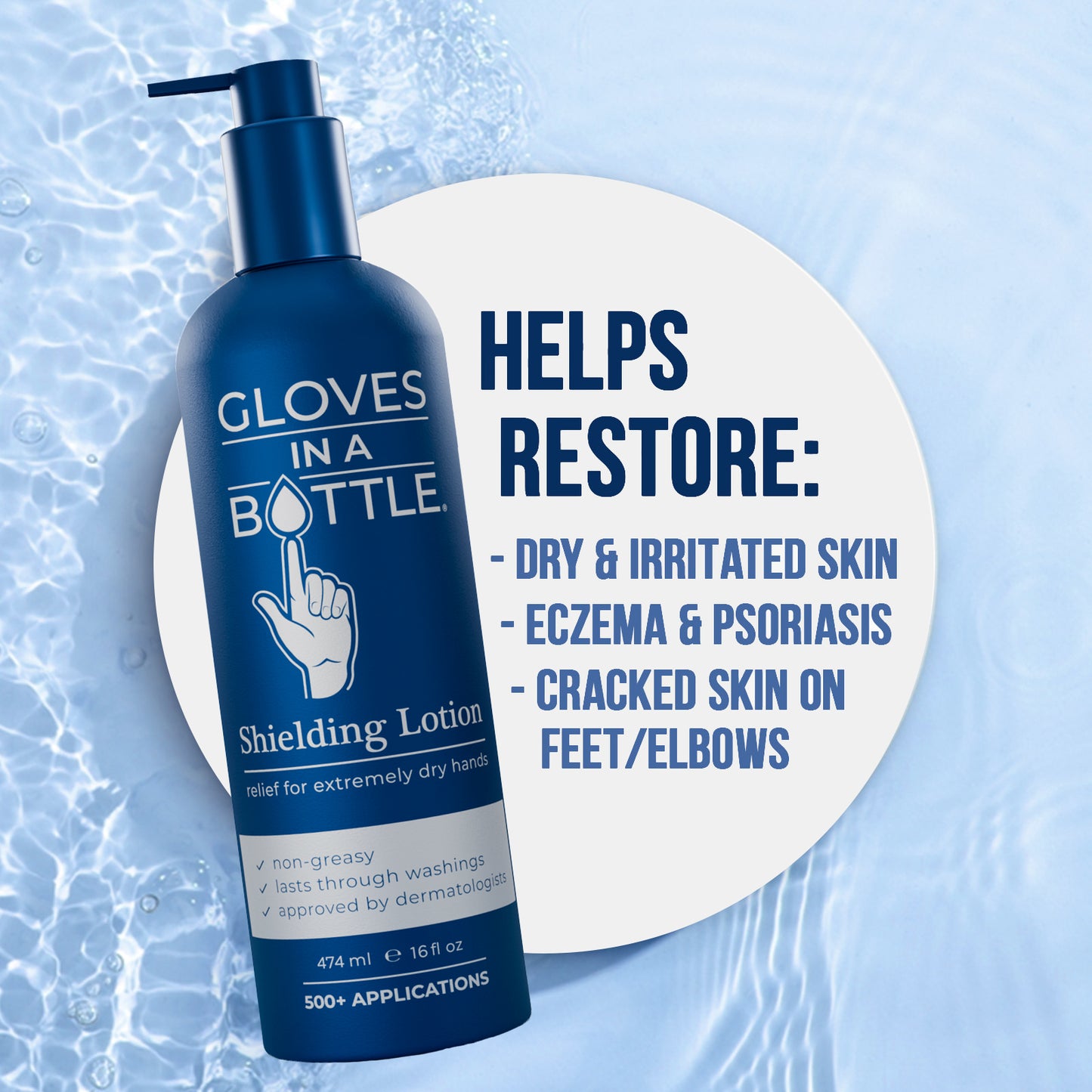 Gloves In A Bottle Shielding Lotion 16 Oz Bottle 2 Pack