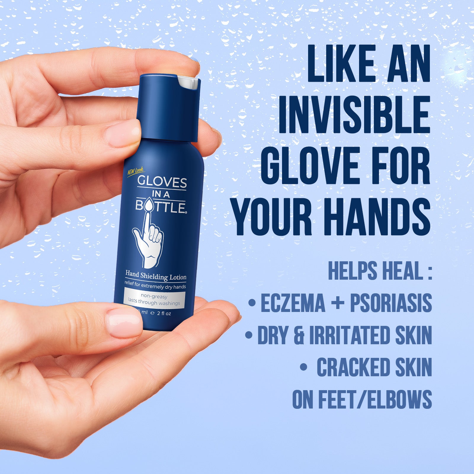 Gloves In A Bottle Hand Shielding Lotion for Travel, 6 pack