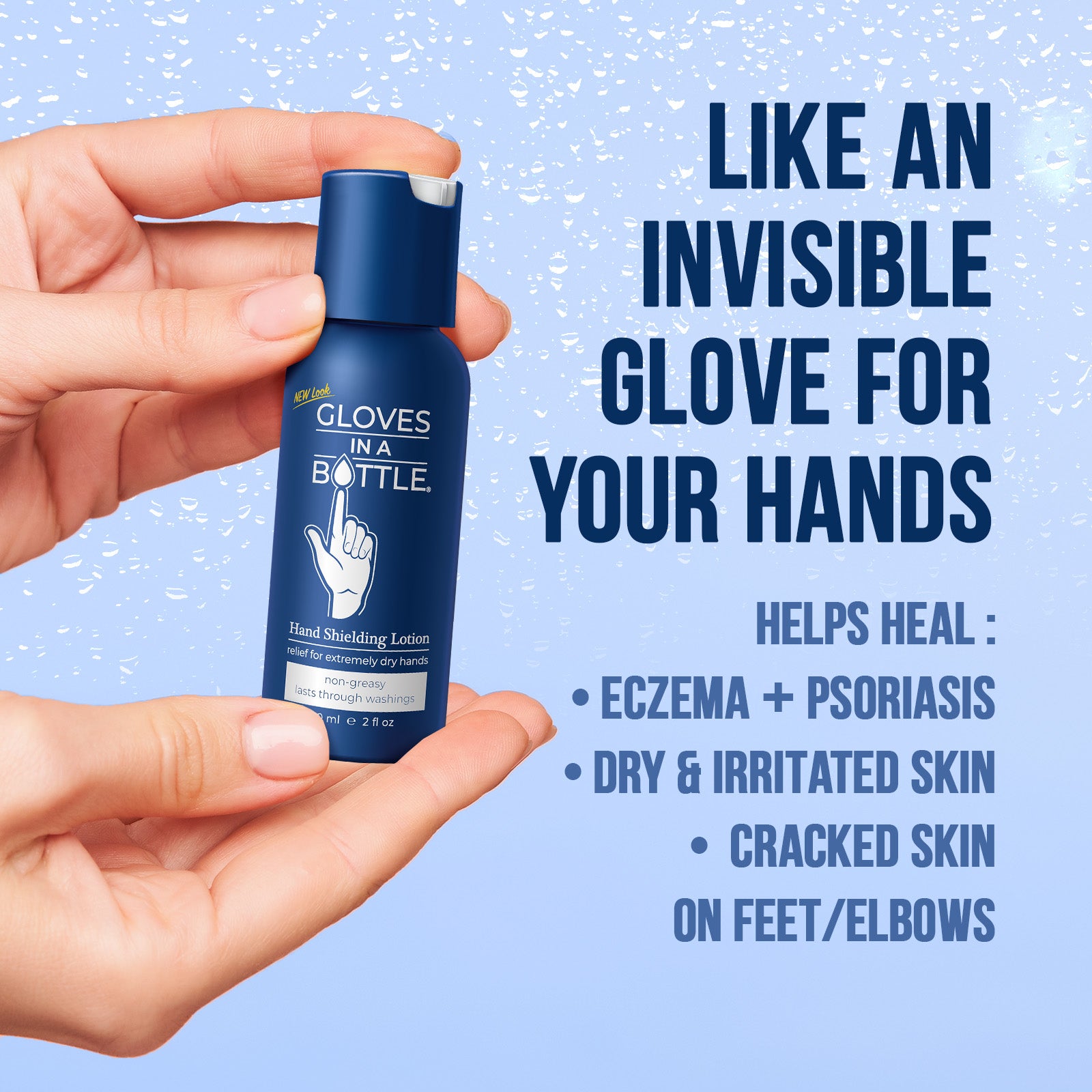 Gloves In A Bottle Travel Size Hand Lotion, 2 pack