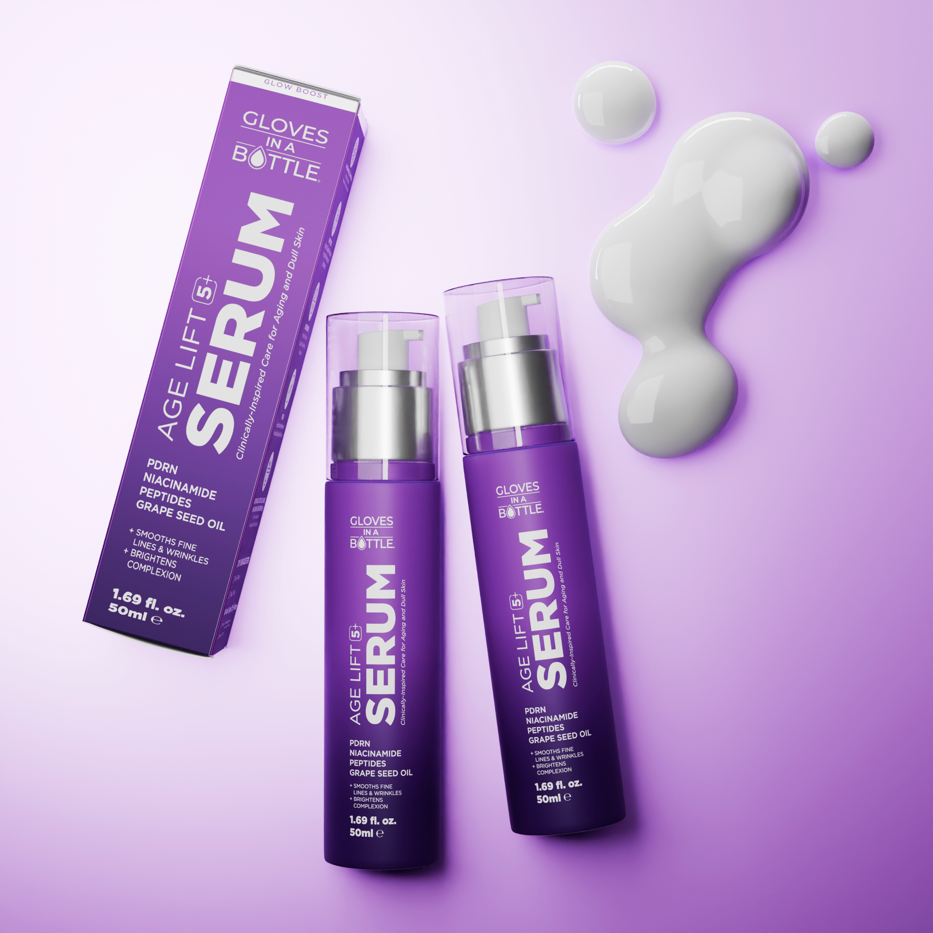 NEW AGE LIFT 5+ SERUM – Gloves In A Bottle