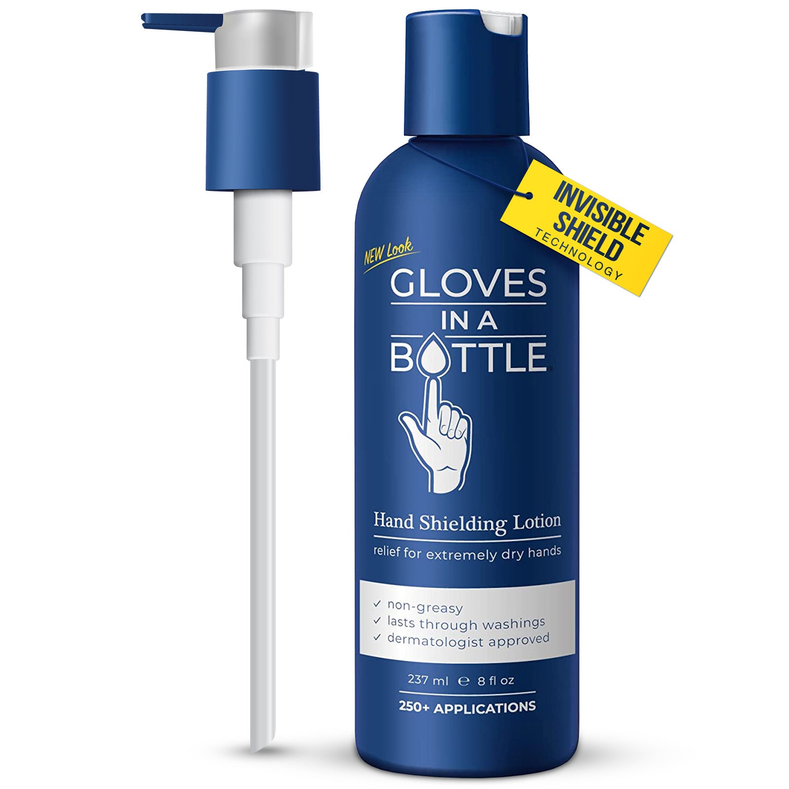 Gloves In A Bottle 8 oz Shielding Lotion W/Pump 12PK Display