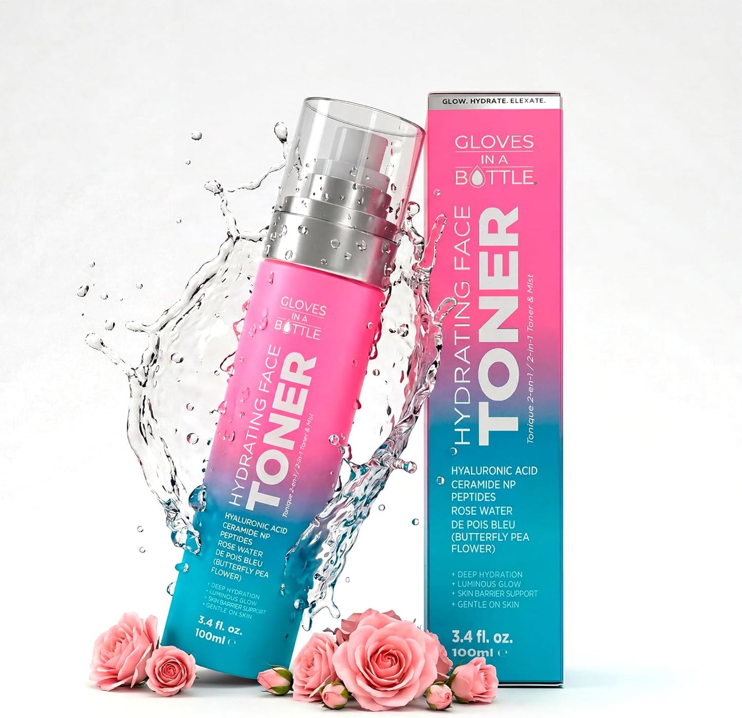 HYDRATING FACE TONER / 2-IN-1 TONER & MIST