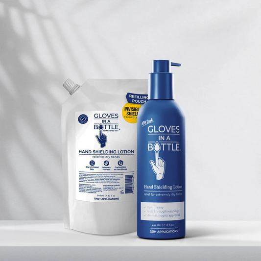 Gloves In A Bottle Shielding Lotion 32 Oz Refill Pouch