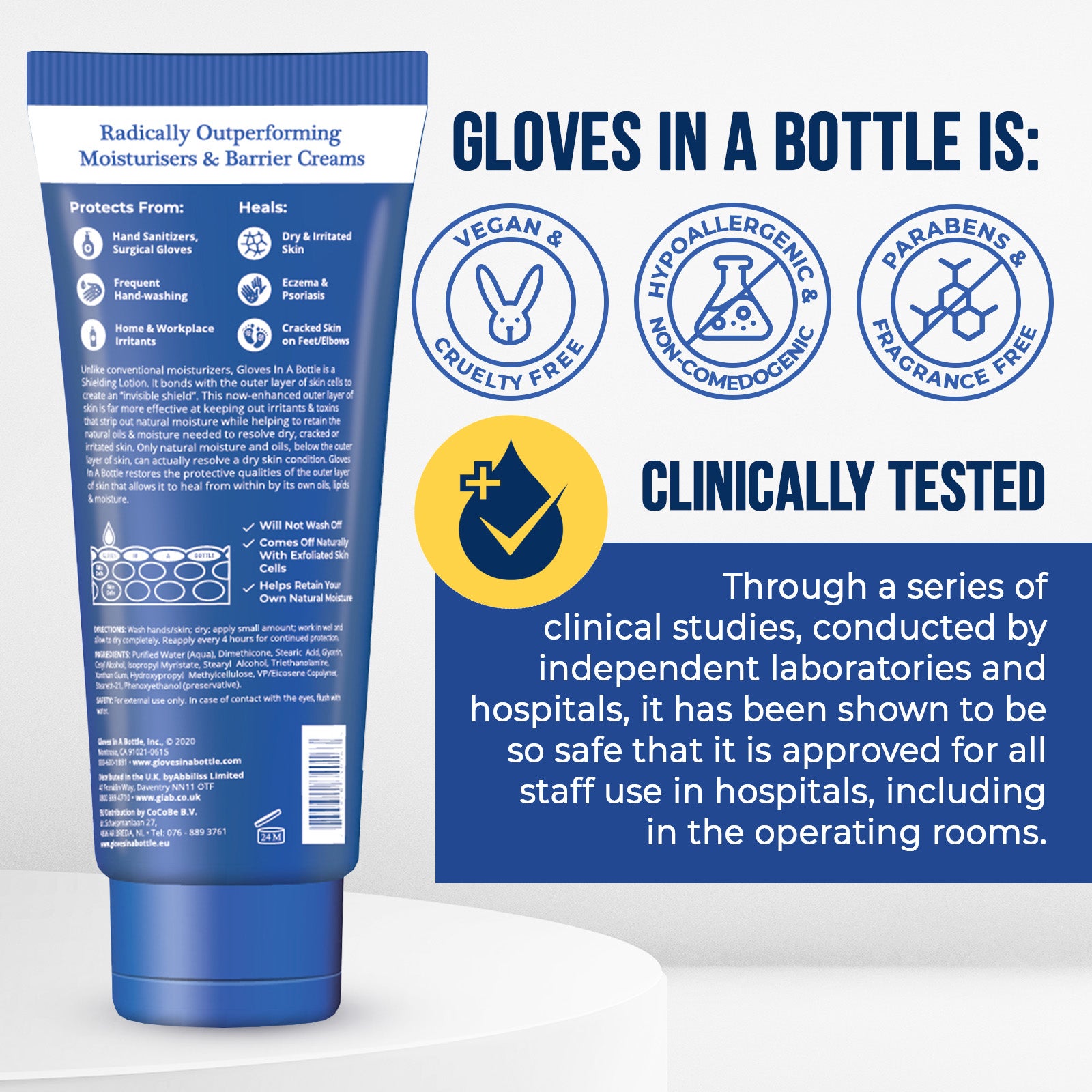 Gloves In A Bottle Hand Shielding Lotion for Dry Skin, 3.4 Ounce (6 pack)