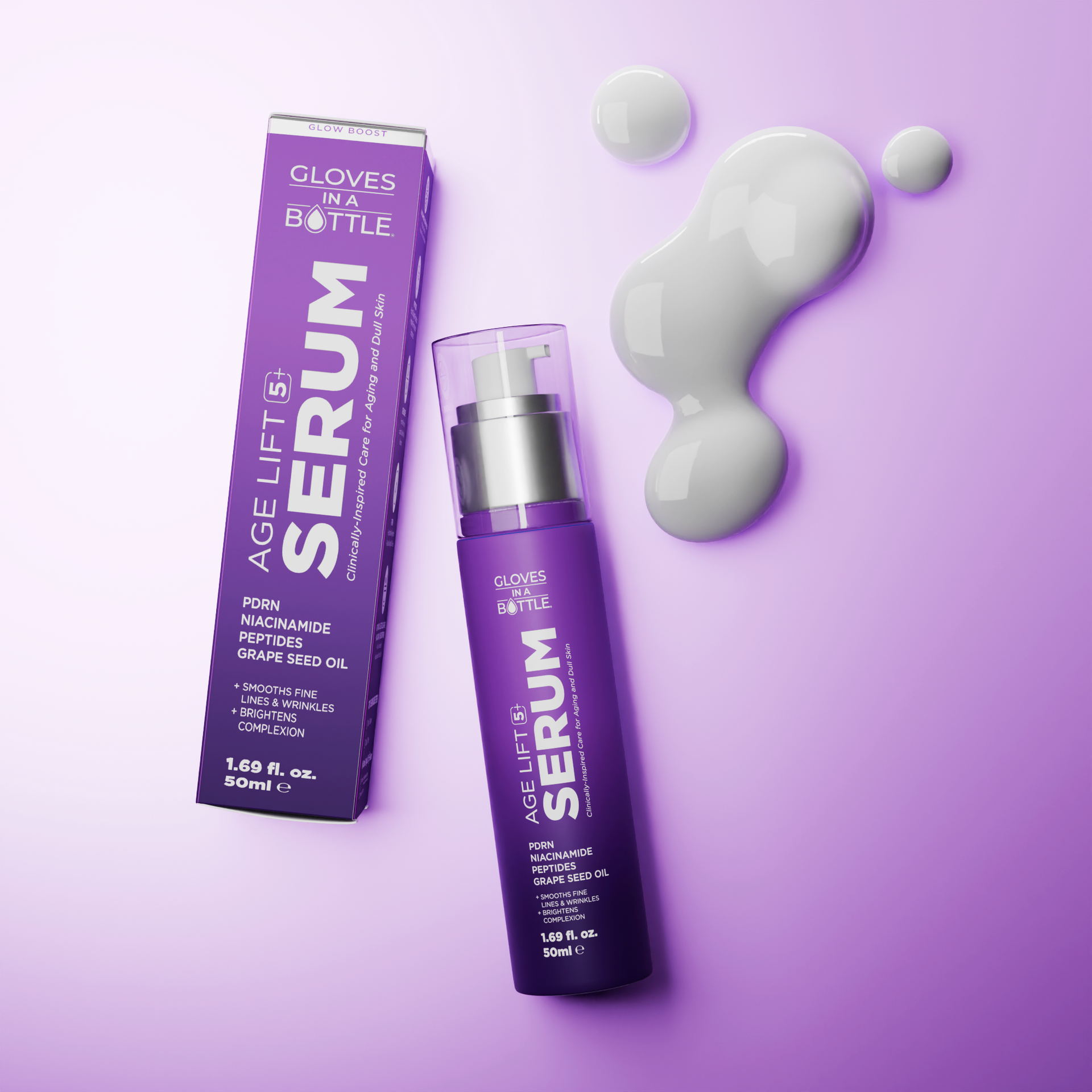 NEW AGE LIFT 5+ SERUM – Gloves In A Bottle
