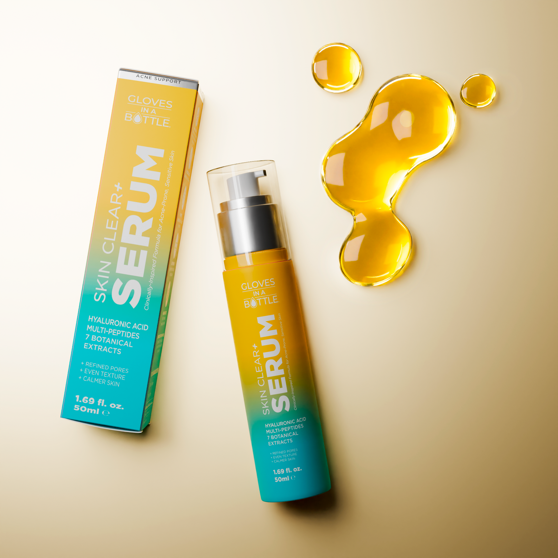 SKIN CLEAR+ SERUM – Gloves In A Bottle