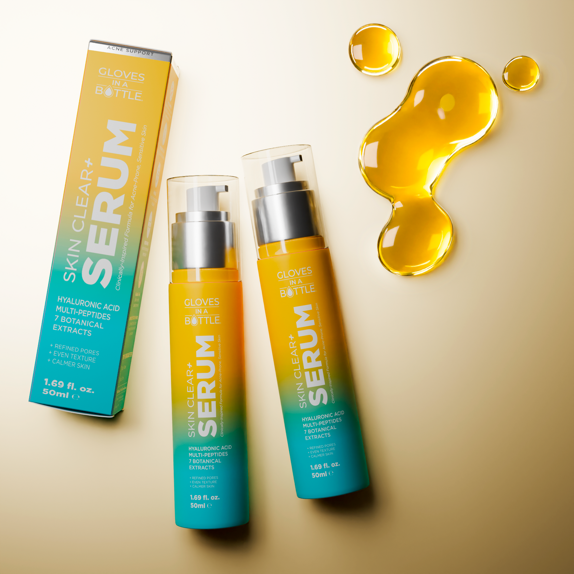 SKIN CLEAR+ SERUM – Gloves In A Bottle