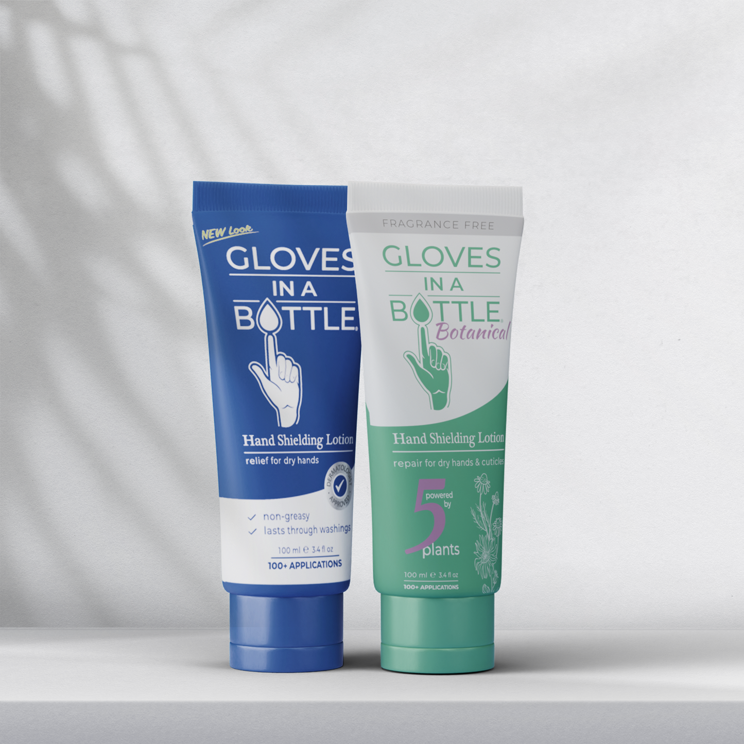 Gloves In A Bottle Hand Shielding Lotion, Botanical and Regular