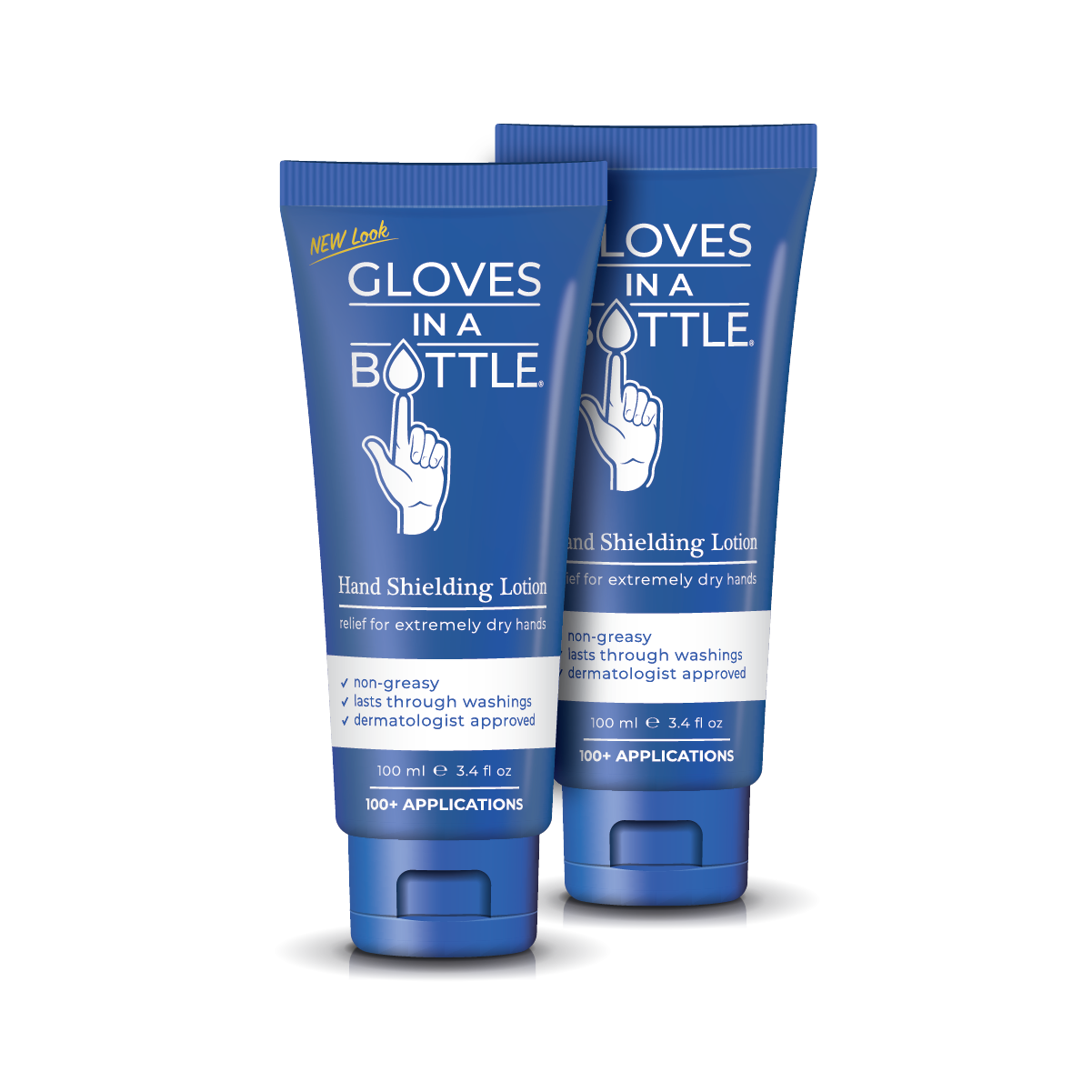 Gloves In A Bottle Bulk Hand Shielding Lotion, 3.4 ounce, 2 Pack